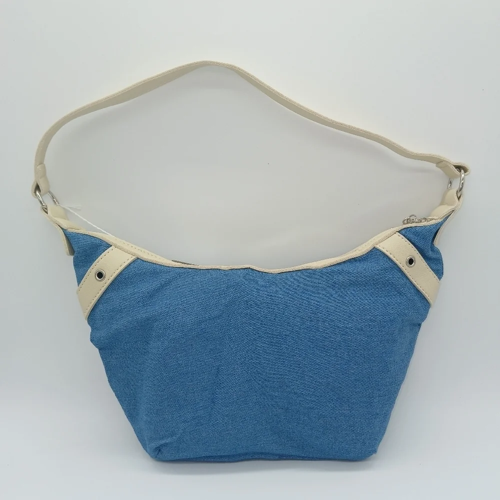 Sanrio Hello Kitty Faux Denim Shoulder Handbag​​